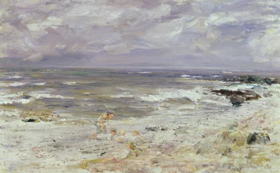 Gebrochenes Wetter - Wechsel zu Schön, 1908